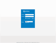 Tablet Screenshot of mail.bnp.gob.pe